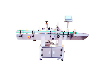 全自動定位式圓瓶貼標機 T822